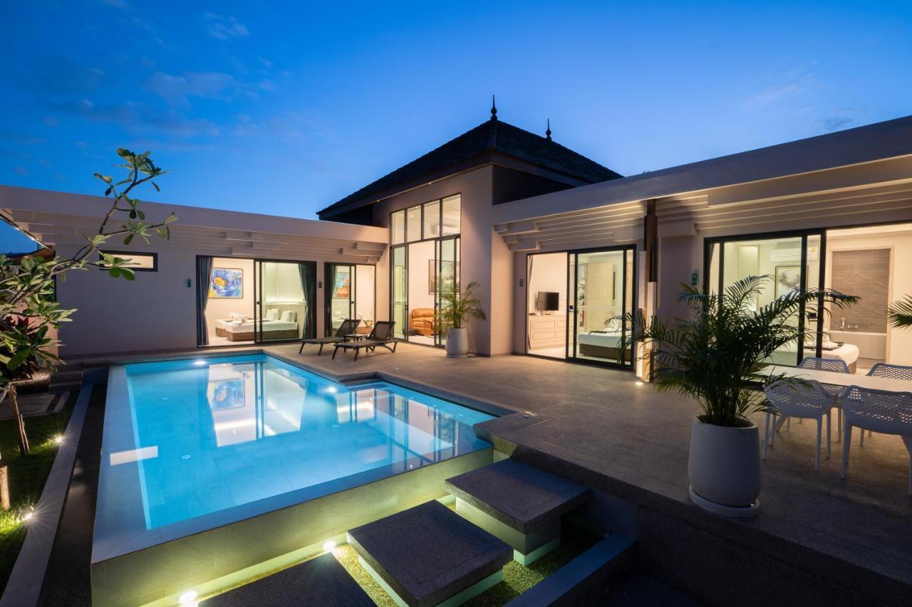 Gold Chariot Pool Villa, Phuket - Sha Plus Certified 방타오 비치 외부 사진