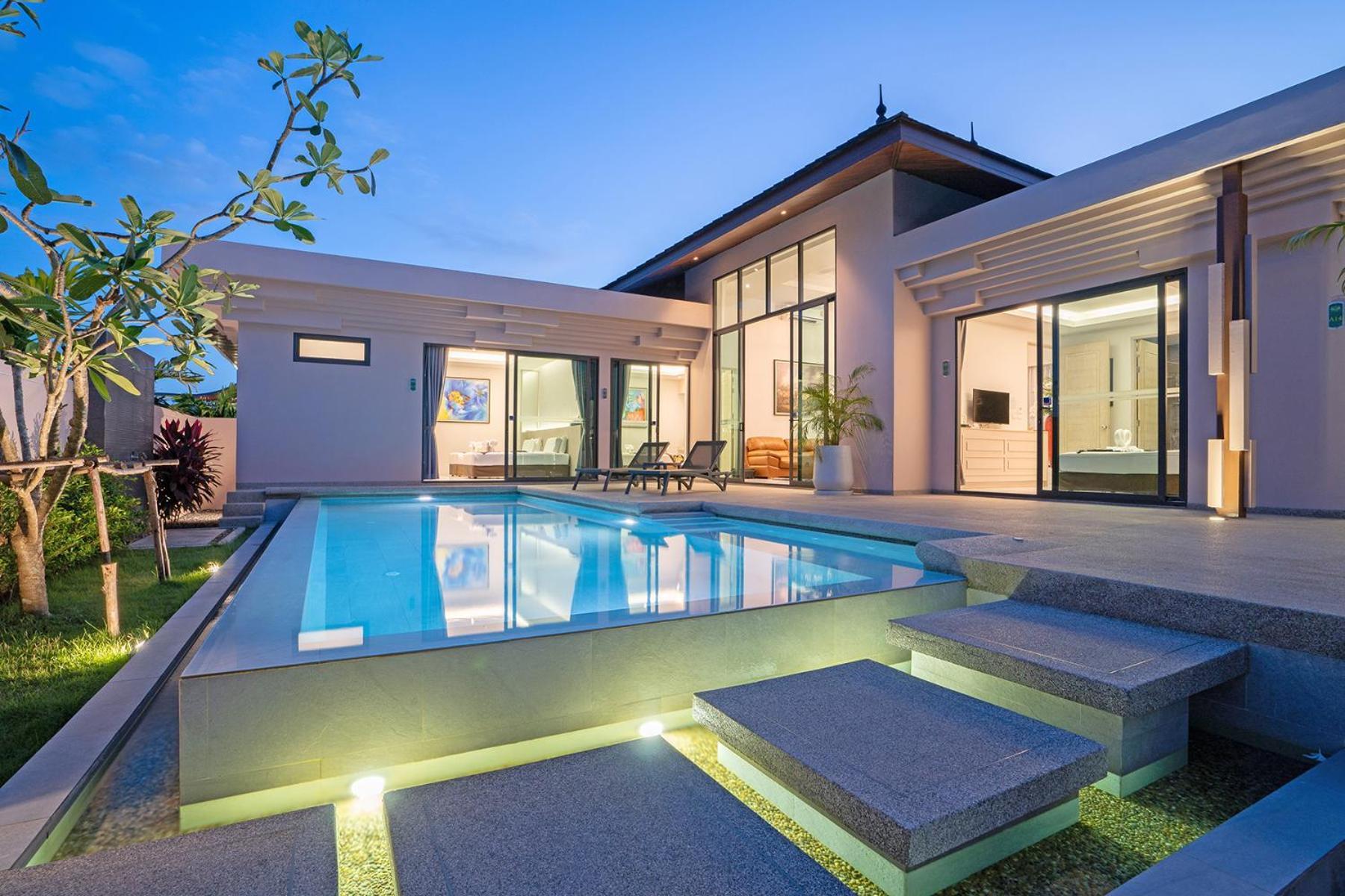 Gold Chariot Pool Villa, Phuket - Sha Plus Certified 방타오 비치 외부 사진